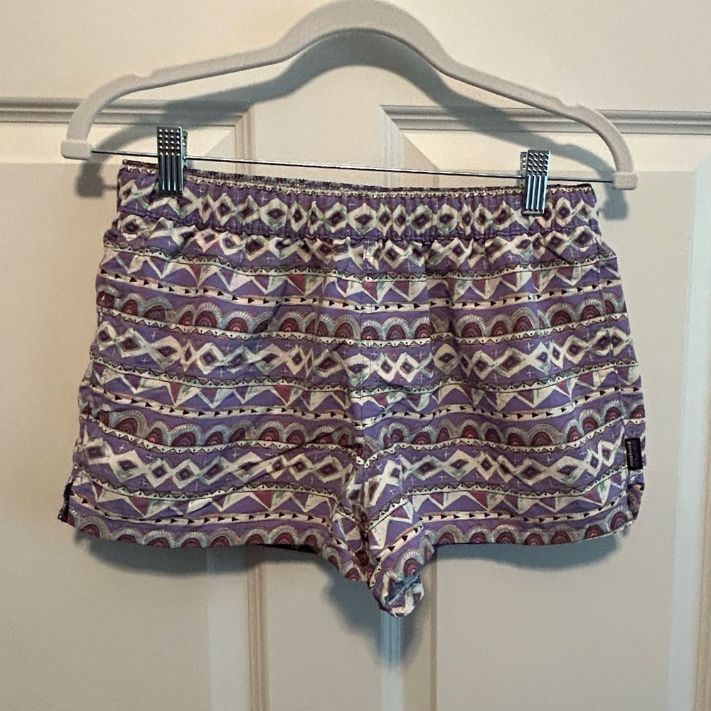 Patagonia Purple Pattern Short